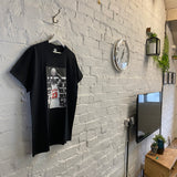 Michael Jordan Basketball Printed Tee In Black