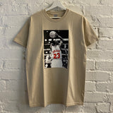 Michael Jordan Basketball Printed Tee In Sand