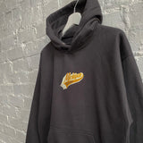 Michigan Boy Boat Embroidered Hoodie In Black