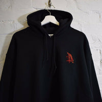 Midnight Marauders Embroidered Hoodie In Black