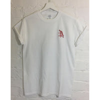 Midnight Marauders Embroidered Tee In White