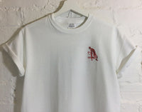 Midnight Marauders Embroidered Tee In White