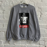 Mighty Mos Def Printed Sweatshirt In Grey