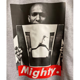 Mighty Mos Def Printed Sweatshirt In Grey