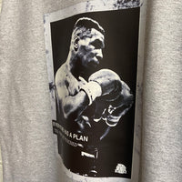 Mike Tyson Plan Printed Tee In Grey