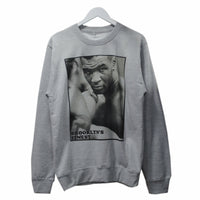 Mike Tyson Brooklyn's Finest Printed Sweatshirt In Grey