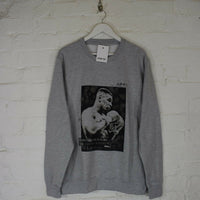 Mike Tyson Plan Printed Sweatshirt In Grey