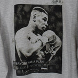 Mike Tyson Plan Printed Sweatshirt In Grey