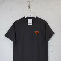 Mobb Deep NYC Embroidered Tee In Charcoal