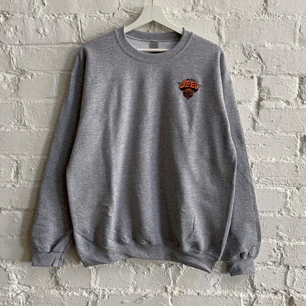 Mobb Deep NYC Embroidered Sweatshirt In Grey