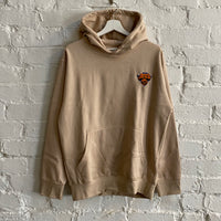 Mobb Deep NYC Embroidered Hoodie In Sand