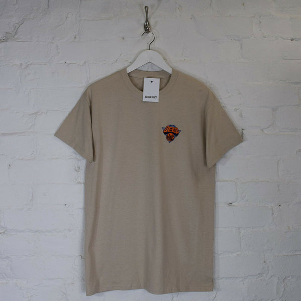 Mobb Deep NYC Embroidered Tee In Sand