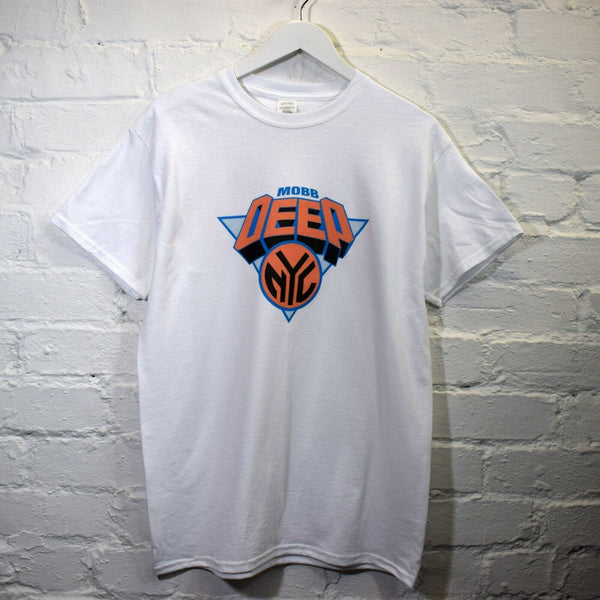 Mobb Deep NYC Printed Tee In White