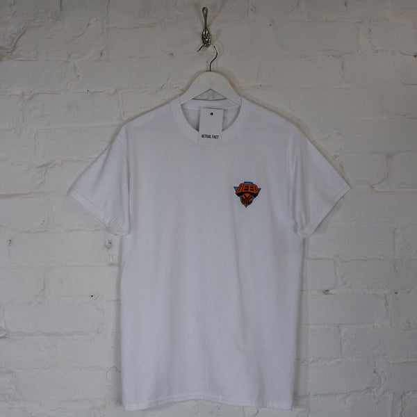 Mobb Deep NYC Embroidered Tee In White