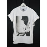Mos Def B&W Printed Tee In White