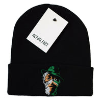 Mos Def Scarf Roll Up Beanie In Black