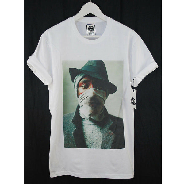 Mos Def Scarf Printed Tee In White