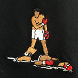 Muhammad Ali KO Embroidered Tee In Black