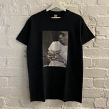 NAS B&W Printed Tee In Black