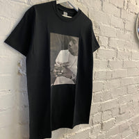 NAS B&W Printed Tee In Black