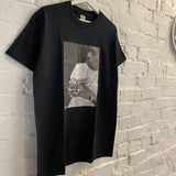 NAS B&W Printed Tee In Black