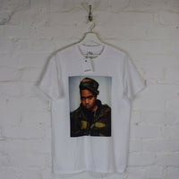 NAS Camo Printed Tee In White