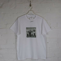 NAS Kids Printed Tee In White