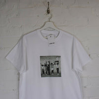 NAS Kids Printed Tee In White