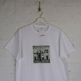 NAS Kids Printed Tee In White