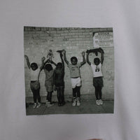 NAS Kids Printed Tee In White