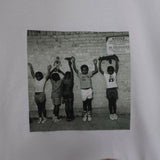 NAS Kids Printed Tee In White