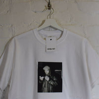 NAS Rolling Up A Doob Printed Tee In White