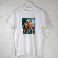 Naomi & Kate Printed Tee In White