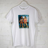 Naomi & Kate Printed Tee In White