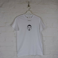 NAS Embroidered Tee In White