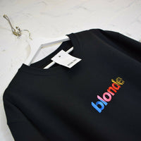 Nascar Blonde Embroidered Sweatshirt In Black