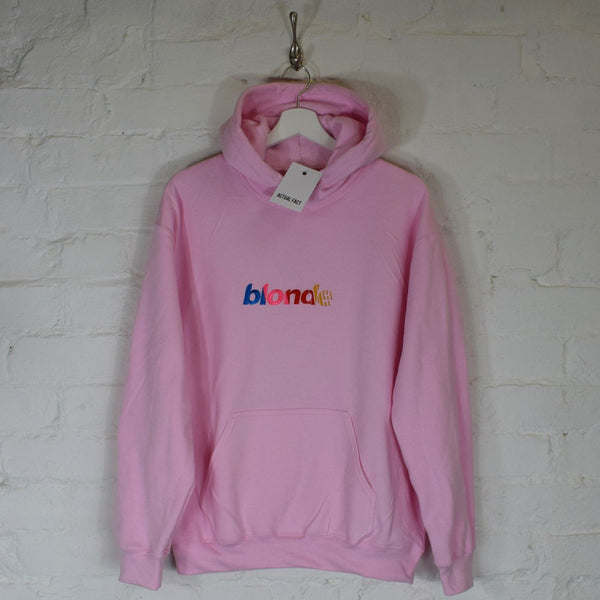 Nascar Blonde Embroidered Hoodie In Pink