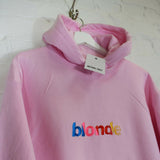 Nascar Blonde Embroidered Hoodie In Pink