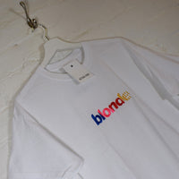 Frank Ocean Blonde Embroidered Tee In White