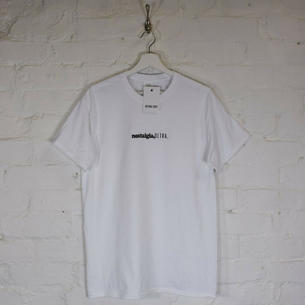 Nostalgia Ultra Embroidered Tee In White