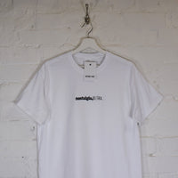 Nostalgia Ultra Embroidered Tee In White