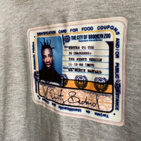 ODB Card Printed Hoodie In Grey