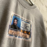 ODB Card Printed Sweatshirt In Grey