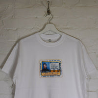 ODB Card Printed Tee In White