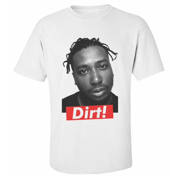 ODB Dirt Printed Tee In White