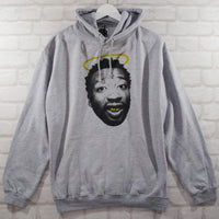 ODB Halo Printed Hoodie In Grey