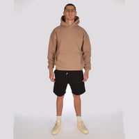 Luxury Creed & Culture Mocka Heavyweight Non-Laced Hoodie 500 GSM 100% Cotton