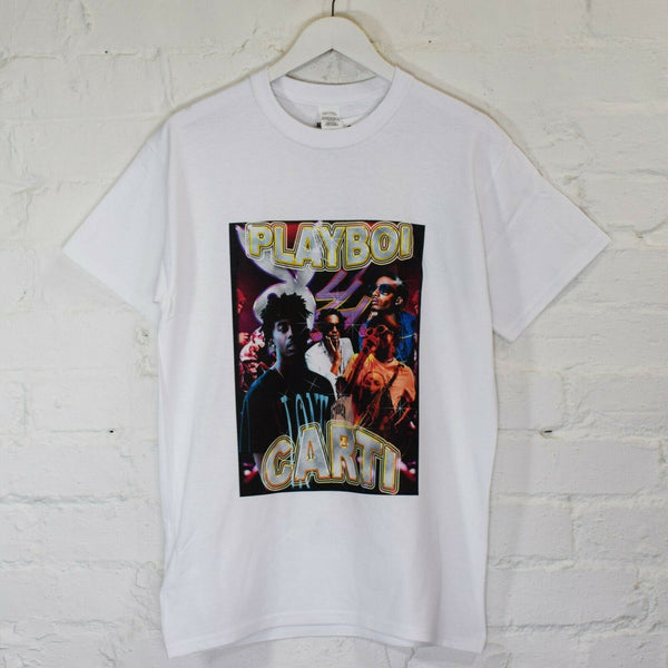 Playboi Carti Printed Tee In White