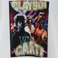 Playboi Carti Printed Tee In White