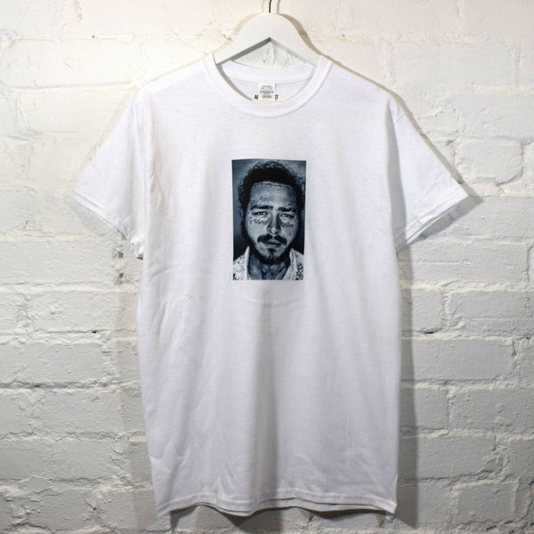 Post Malone Printed Tee In White